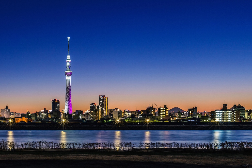 Tokyo Skytree - A Last Sunset In Tokyo 2013