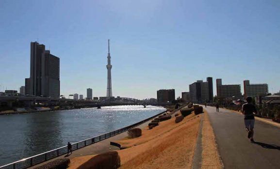 10 Spot Foto Fantastik di Sungai Sumida Tokyo