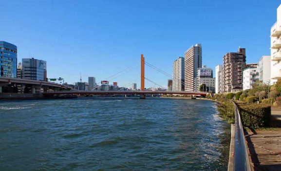 10 Spot Foto Fantastik di Sungai Sumida Tokyo