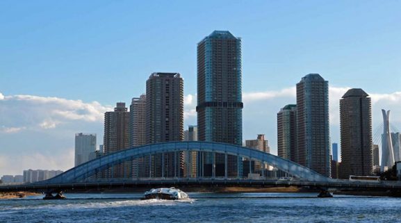 10 Spot Foto Fantastik di Sungai Sumida Tokyo