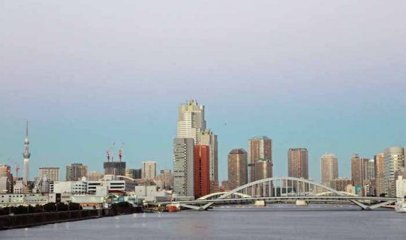 10 Spot Foto Fantastik di Sungai Sumida Tokyo